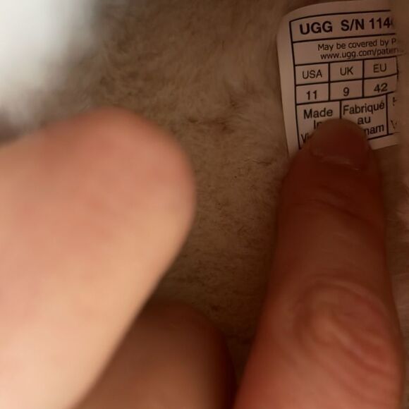 UGG Tazzlita Slip On Cozy Slippers Chestnut USA Women Size 11/UK 9/EU 42 - Picture 11 of 14
